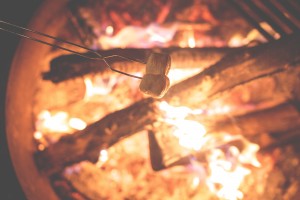 adonai camping bonfire